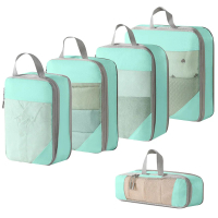 Compression Packing Cubes for Suitcases Travel Accessories Expandable Packing Organizers Lightweight