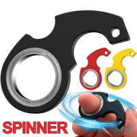 Creative Fidget Spinner Toy Keychain Hand Spinner Anti-Anxiety Toy Relieves  Stre