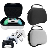 For PS4 Controller Storage Bags Compatible with Nintendo Switch Pro/PS5 /PS3/Xbox Series Portable Shockproof Carry Case Bag