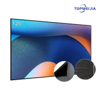 TOPMEIJIA 120 Inch Pet Crystal ALR UST Ultra Short Throw Projector Screen for Fengmi VAVA 4K laser TV projector