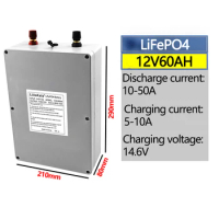 LiitoKala 12v 60ah lifepo4 battery pack 12.8v lifepo4 lithium battery pack 12v 60ah LiFePO4 battery Iron phosphate battery