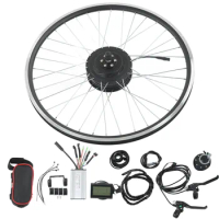 Electric Bike Motor Wheel Kit LCD3 Display Panel Waterproof Good Heat Dissipation Bike Brushless Motor Wheel Kit for