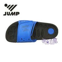JUMP 將門 男款/女款/童款透氣排水可調一片式運動拖鞋 親子鞋 情侶鞋 [027] 藍 MIT台灣製造【巷子屋】