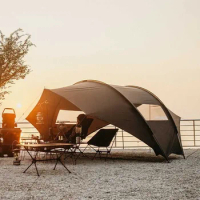 Camping Outdoor Pantai Cangkang Fold Keras Anti UV Tabir Surya Kanopi Atap Penutup Pelindung Atas Peralatan Memancing Piknik
