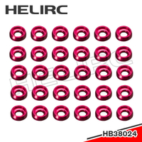 海力HELI380 M2.5金屬螺絲墊片-紅色   HB38024 RC遙控航模直升機