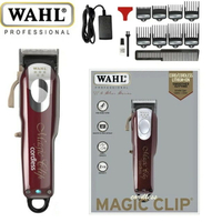 【日本代購】WahI 8148 5 星限量版黑色和金色無線魔術夾適用於男士理髮切割機