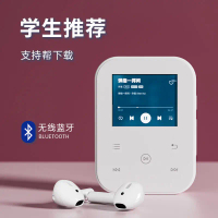 Pemain Muzik Bluetooth MP3, Baharu, Mudah Alih, MP4, Sesuai untuk Pelajar, Skrin Mendengar Bahasa In