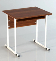MEJA SISWA BELAJAR MSEL ECO 2 Dimensi 65x55x70 cm Top Table MDF 18 mm lapis PVC Laci & Modesty MDF l