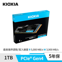 KIOXIA 鎧俠 Exceria  PLUS G3  1TB SSD