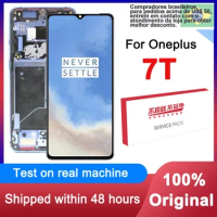 Wholesale 100% Original 6.55" LCD Display Touch Screen Digitizer Assembly For Oneplus 7T AMOLED LCD Display Replacement