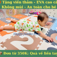 Thảm xốp chữ cái cho bé DUMBO MAT / EVA cao cấp-không mùi, an toàn tuyệt đối - Tone Nemo(bộ 26 chữ) 