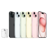【Apple】iPhone 15 Plus(256G/6.7吋)(SwitchEasy透明軍規殼組)