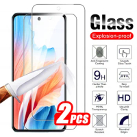 2Pcs Tempered Glass For Oppo A79 Protective Glass For Oppo A79 A 79 79A 5G Screen Protector Safety Cover Films CPH2553 6.72inch