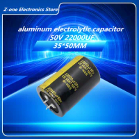 1-5pcs 50V22000UF 50V 22000UF 35x50mm High quality Aluminum Electrolytic Capacitor High Frequency Low Impedance ESR