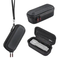 Portable Case Hard Shell Bag Gimbal,Tripod Selfie Stick,MIC Transmitters Handle Holder Storage for dji Osmo Pocket 3 Camera