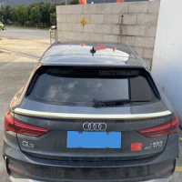 For Audi Q3 Sportback High Quality ABS Material Car Rear Wing Primer Color Audi Q3 SPORTBLACK Spoiler 2019-2022 M4 Style