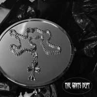 The Goats Dept - Dominic Chrome Hearts Necklace Original / tgd44 Kalung Salib Cross Pria Wanita Unis