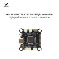 HGLRC SPECTER F722 Pro Flight Controller MPU6000 OSD Barometer BlackBox Dual BEC 30.5X30.5mm 2-6S LiPo for FPV Drone