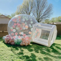 Balloon Inflatable Bubble House With Bubble Tent Transparent Dome House For Kids Indoor Ourtdoor Party