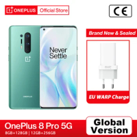 Global Version OnePlus 8 Pro 5G Smartphone Snapdragon 865 8GB 128GB 6.78 120Hz Fluid Display 48MP Quad OnePlus Official Store
