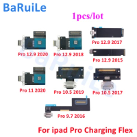 BaRuiLe 1pcs Charger Charging Port Flex Cable for iPad Pro 9.7 10.5 12.9 11 2016 2017 2018 2019 2020 USB Dock Connector Parts