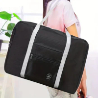 Large Capacity Travel Storage Bag, Waterproof Folding Carry-on Bag, Portable Lightweight Shopping Bag