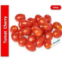 Tomat Ceri Merah Segar - Sayur Buah Tomat Cherry Merah Fresh | 500gr [ Harga Per 0,5 Kg ]