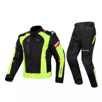 Set of 2 Motorcycle Split Raincoat MOTO Cycling Raincoat and rain pants suit