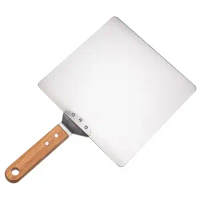 10" Pizza Peel Pizza Transfer Tool Square Pizza Oven Accessories Multifunctional