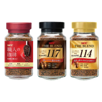 【UCC】117/114/芳醇即溶咖啡90gx12罐/箱(日本)