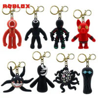 Roblox Figure Get Away Door Doll Keychain Student Male Bag Pendant Creativity Game Key Ring Plush Toy Student Accessories