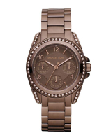 『Marc Jacobs旗艦店』美國代購 MK5614 Michael Kors  時尚潮流鑲鑽女錶精鋼錶帶三眼計時錶