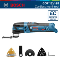 Bosch Cordless Multitools GOP 12V-28 Brushless Electric Oscillating Cutting Grinding Machine Bosch Multifunction Power Tool