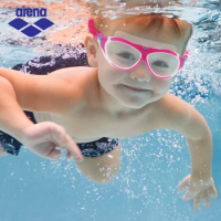 Arena HD Waterproof Swimming Goggles for Child Kids Large Box Swimming Glasses Anti-Fog UV Swim Eyewear AGG-390J
