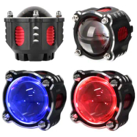 K4 3.0 Inch Projector Lens Headlight H4 HB3 for Headlamp Fog Lamp Motorcycle 12v Led Laser Spotlight With Devil Eyes Car Light