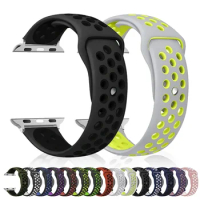 Strap For Apple watch bands 44mm 45mm 49mm 41mm 40mm 38mm 44 45 mm Wristband Bracelet belt iWatch series Ultra 2 9 8 7 se bands