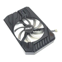 Original FDC10U12S9-C GTX 1660 StormX OC GPU Fan，For PALIT GTX 1660 Ti、1660 SUPER、1660、1650 StormX OC Video Card Cooling fan