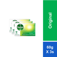 Dettol Body Soap Original 60g x 3s
