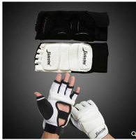 跆拳道護手套+護腳套一套 散打訓練護腳背 比較專用護具-7801002