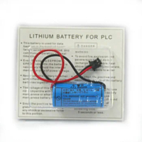 Original Q6BAT CR17335SE-R CR17335 CNC 3V 1700mAh PLC Lithium Battery Pack with Plug For Mitsubishi Servo PLC Battery