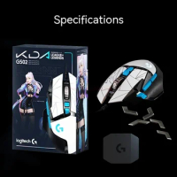 Logitech G502 Hero Kda Lightsync Rgb Gaming Mouse Usb Wired Mice 25600 Dpi Adjustable Mice For Mouse Gamer Boys Christmas Gift