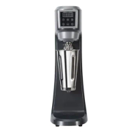 Rekable 110V 180W Black Milk Shake Machine Commercial Electric Drink Mixer Shake Machine Smoothie Milk Ice Cream Blender