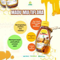 HNI Madu Multiflora Meningkatkan Stamina dan Vitalitas Mengandung Zat Antimikroba Terdapat Zat Antib