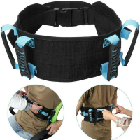 Belt to Support the Patient, Helps with Walking, with Leg Support. Move the Patient Patient Lifting 