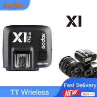 Godox X1R-C X1R-N X1R-S TTL 2.4G Wireless Flash Trigger Receiver for X1T-C/N/S Trigger for Canon Nikon Sony Olymous Fuji Camera