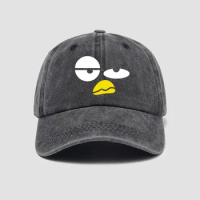 Anime Cartoon Sanrio Bad Badtz Maru Hat Baseball Cap Fashion New Printed Soft Top Peaked Cap Sun Hat Gift for Friends