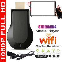 1080P Wireless WiFi Display TV Dongle Receiver HDMI-Compatible TV Stick M2 Screen Projector For DLNA Miracast AnyCast Airplay
