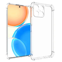 Shockproof Case For Honor X6 X7 X8 X9 X7a X8a X9a Clear TPU Shell For Honor X10 X20 SE X30 X40 GT X50 Soft Silicone Back Cover