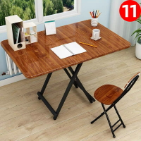 便攜擺攤方桌折疊桌小戶型餐桌椅吃飯餐桌簡易小桌子可對折手提桌