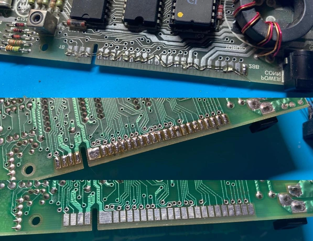 割れ確認 ヴィンテージ ZX Spectrum の修復でレトロコンピュータを破壊する可能